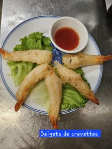 Beignets de crevette - Restaurant Chez Tran