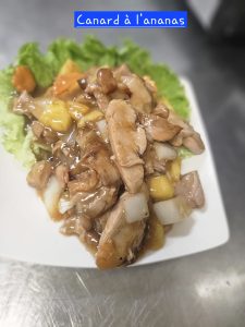 Canard à l’ananas - Restaurant Chez Tran