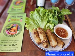 Nems au crabe - Restaurant Chez Tran