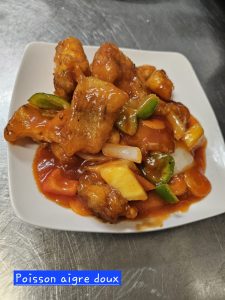 Poisson aigre doux - Restaurant Chez Tran
