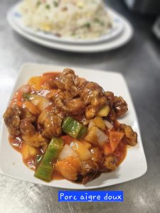 Porc aigre doux - Restaurant Chez Tran