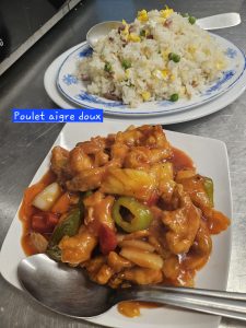 Poulet aigre doux - Restaurant Chez Tran