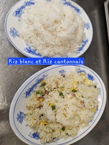 Riz cantonnais - Restaurant Chez Tran