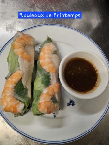 Rouleaux de Printemps - Restaurant Chez Tran