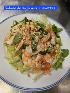 Salade de soja aux crevettes - Restaurant Chez Tran