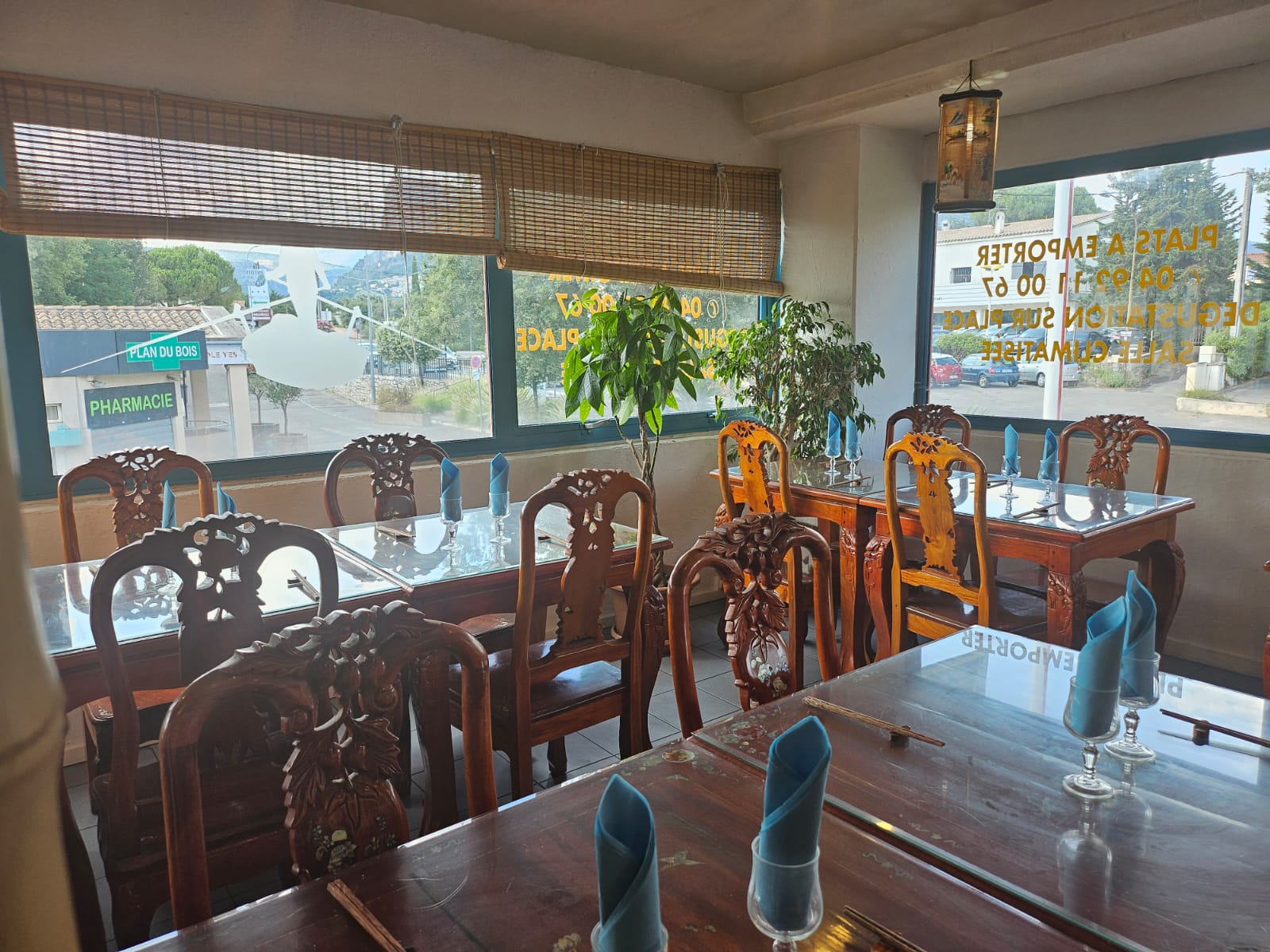 Salle du restaurant Chez Tran